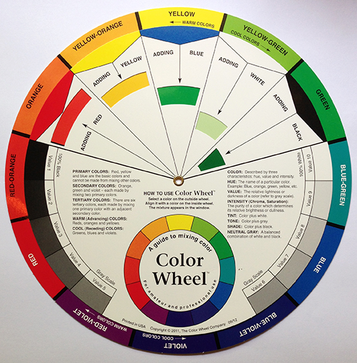 Match Colors Using a Color Wheel