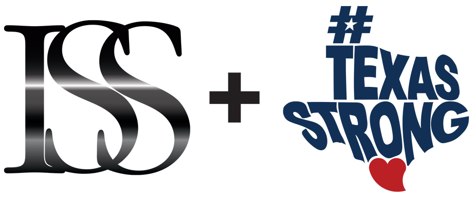 ISS Texas Strong Fundraiser decorated apparel trade show imprinted sportswear