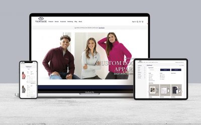 Vantage Apparel Launches New Company Website