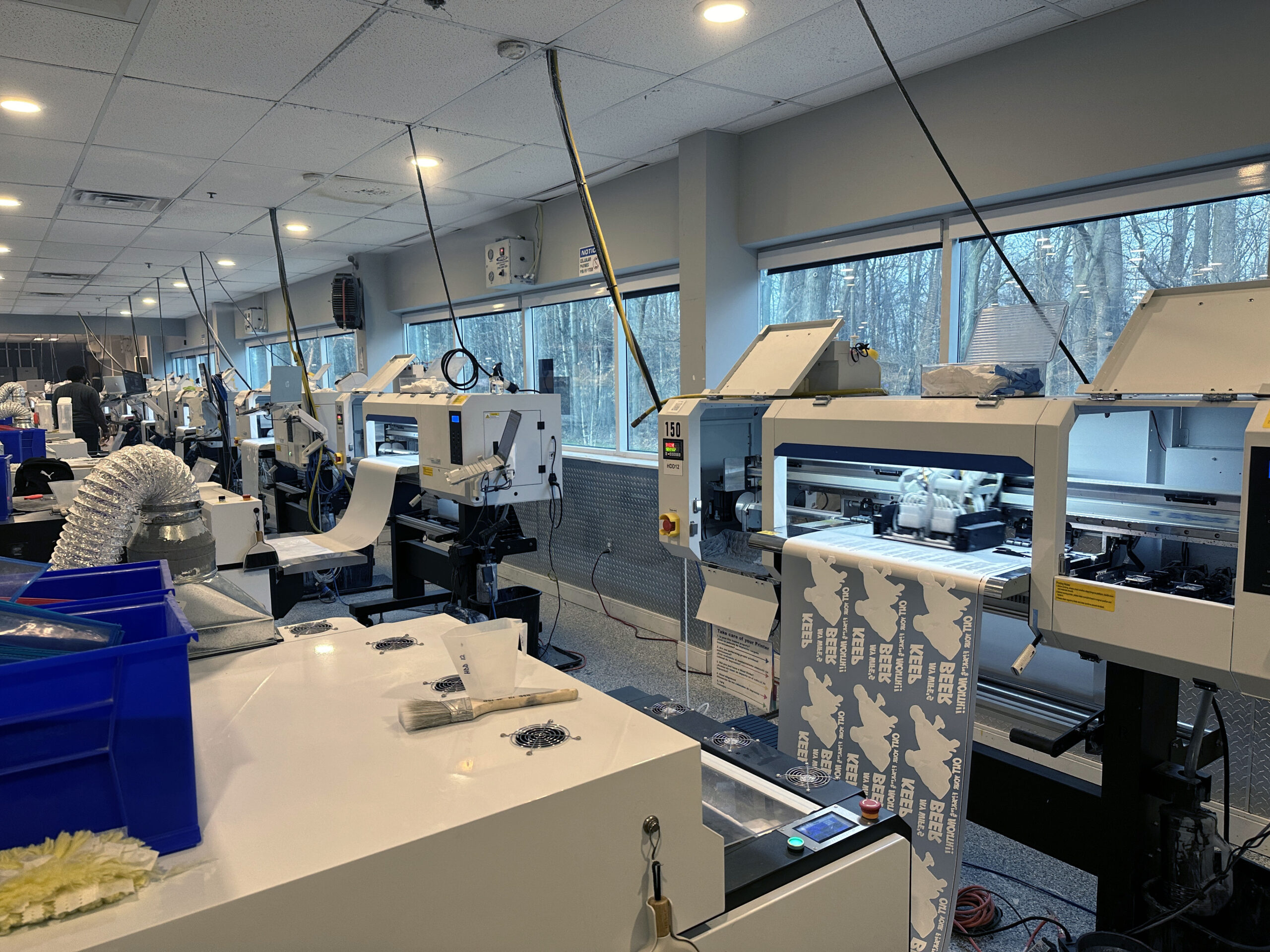 Ninja Transfers DTF apparel decorating transfer printers