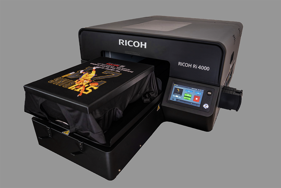 The New Ricoh Ri 1000X Direct-to-Garment Printer, High-Performance DTG  Printing. in 2023