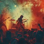 Commercial screen printing business for rock bands