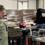 Custom apparel T-shirt screen printing shop