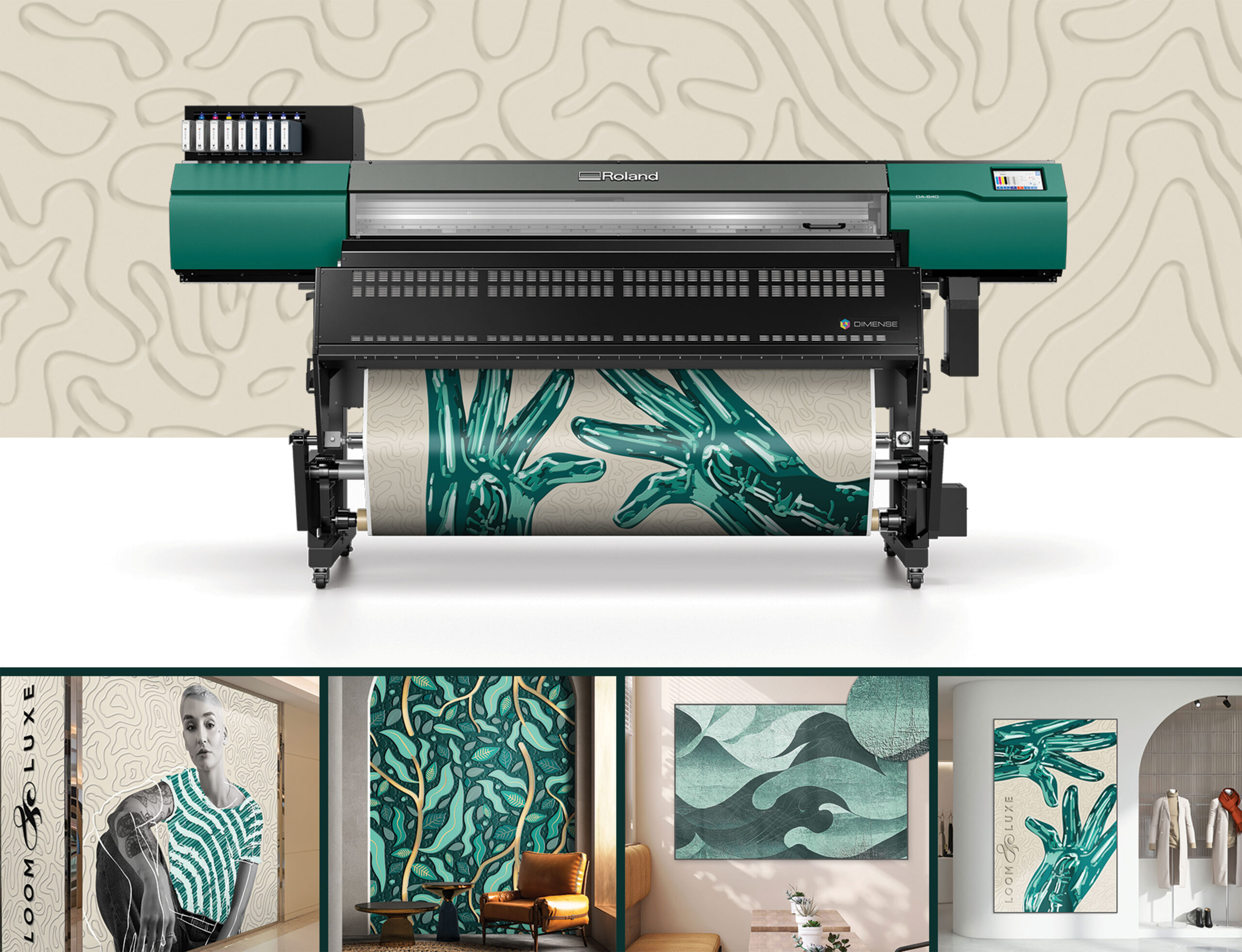 Roland DGA 640 Dimensional Surface Printer
