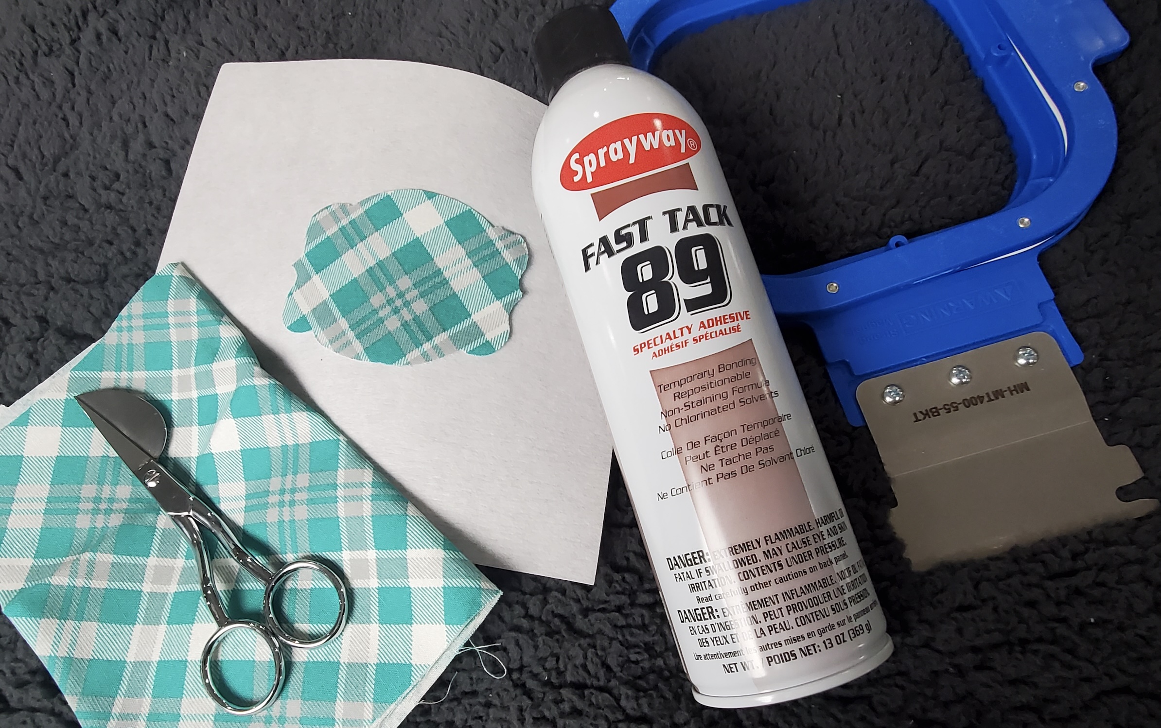 Commercial embroidery accessories, magnetic hoop, backing, snips