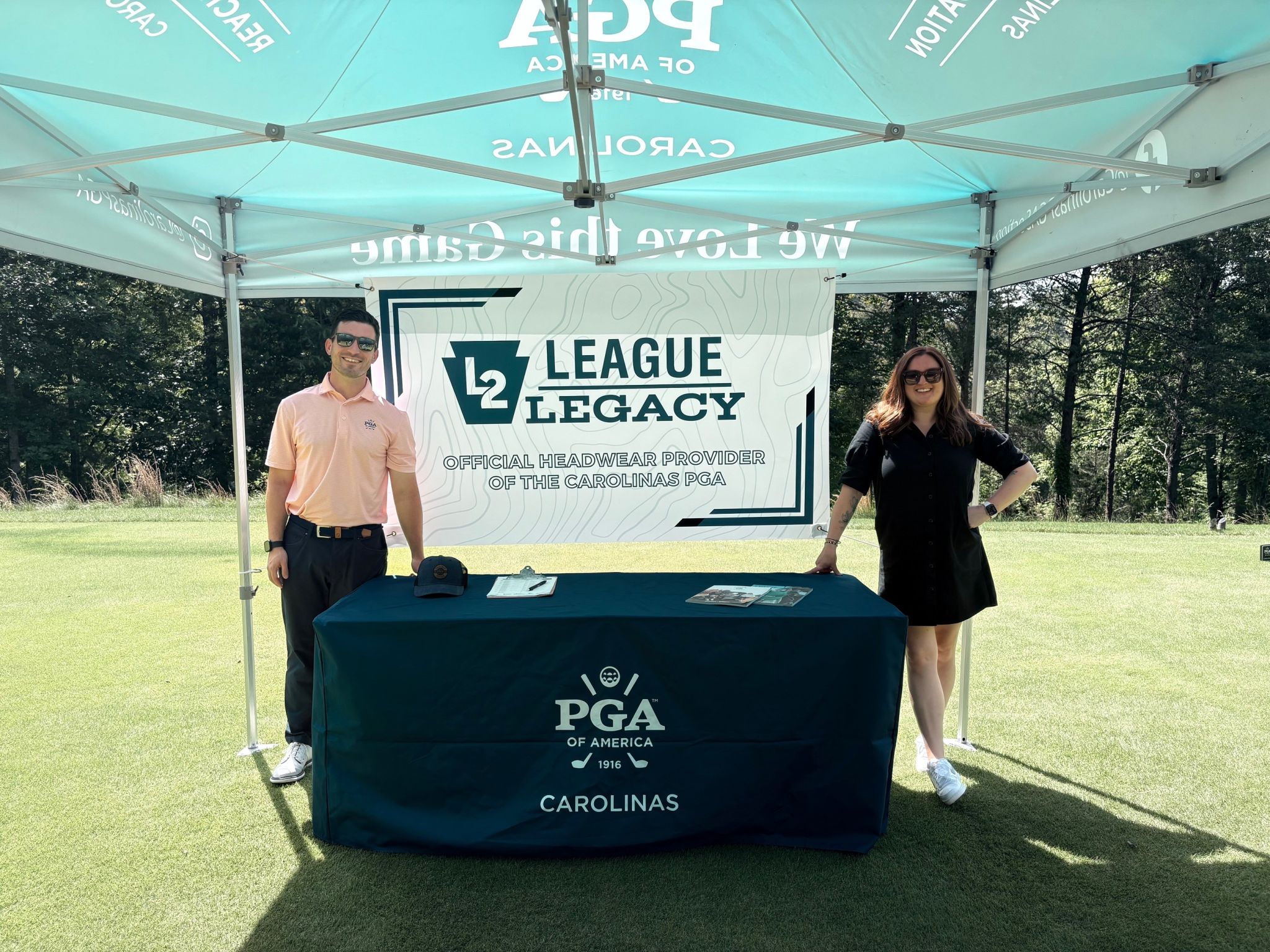 L2 Brands Legacy Headwear, Carolinas PGA, Official Headwear Provider of the CPGA