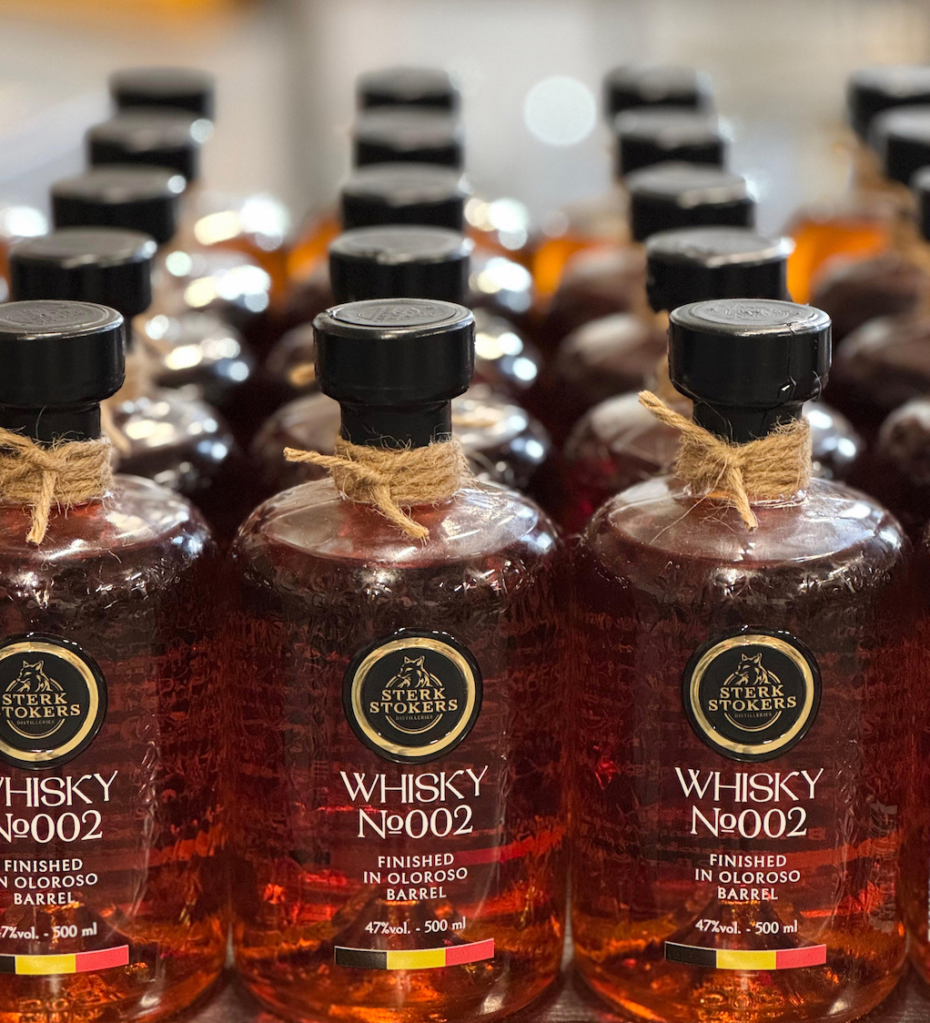 Inkcups Helix ONE, direct-to-object printing, custom bottle printing, personalised spirits bottles, beverage packaging personalisation Sterkstokers Distillery