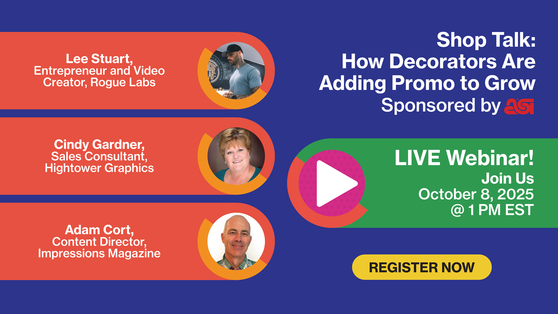 Impressions ASI custom decorated promotional merchandize webinar