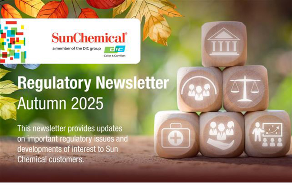 Sun Chemical Releases Autumn 2025 Regulatory Newsletter on Global Chemical and Packaging Policy