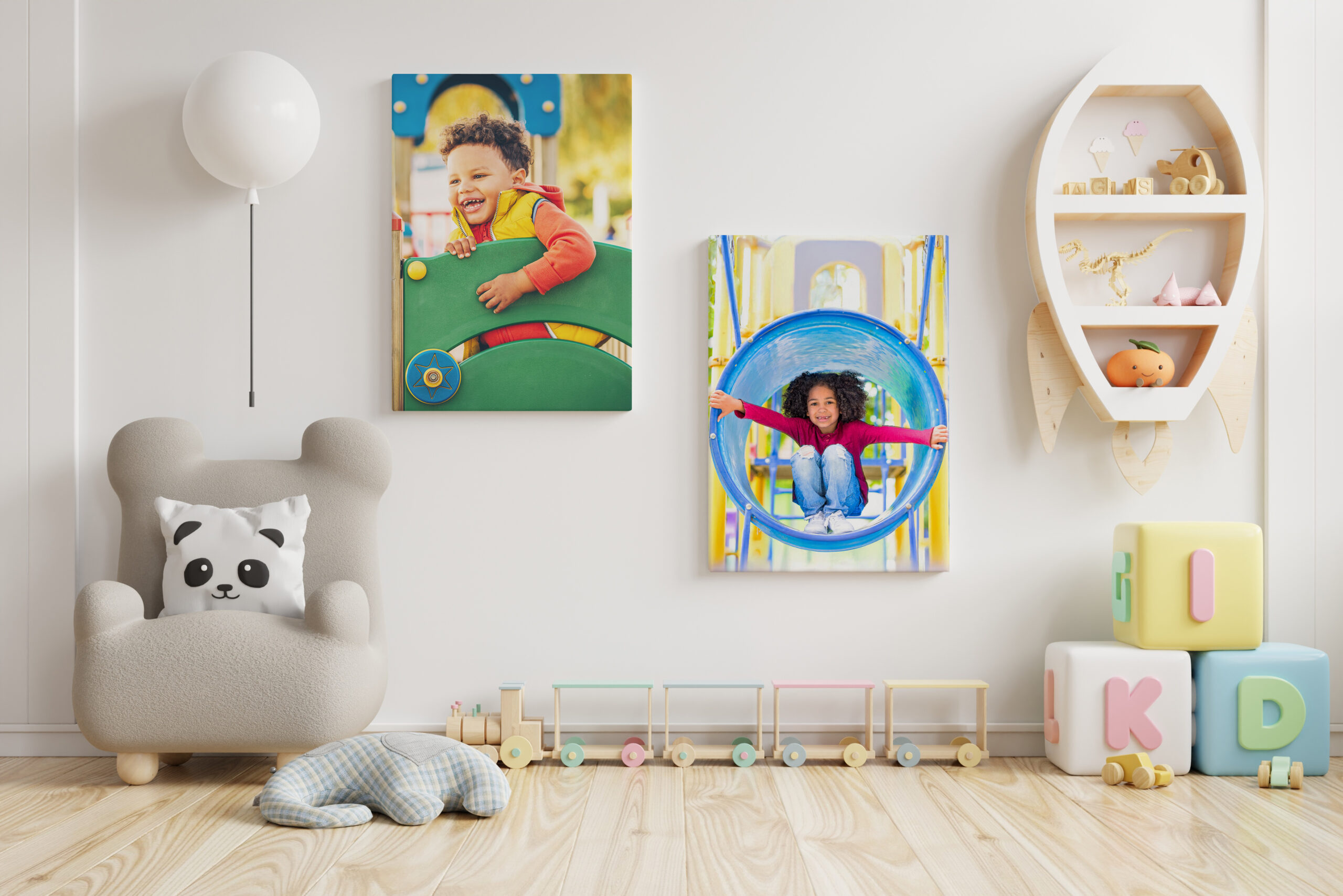 Roland DGA Semi-Gloss Adhesive Canvas and View Thru Adhesive Film displayed