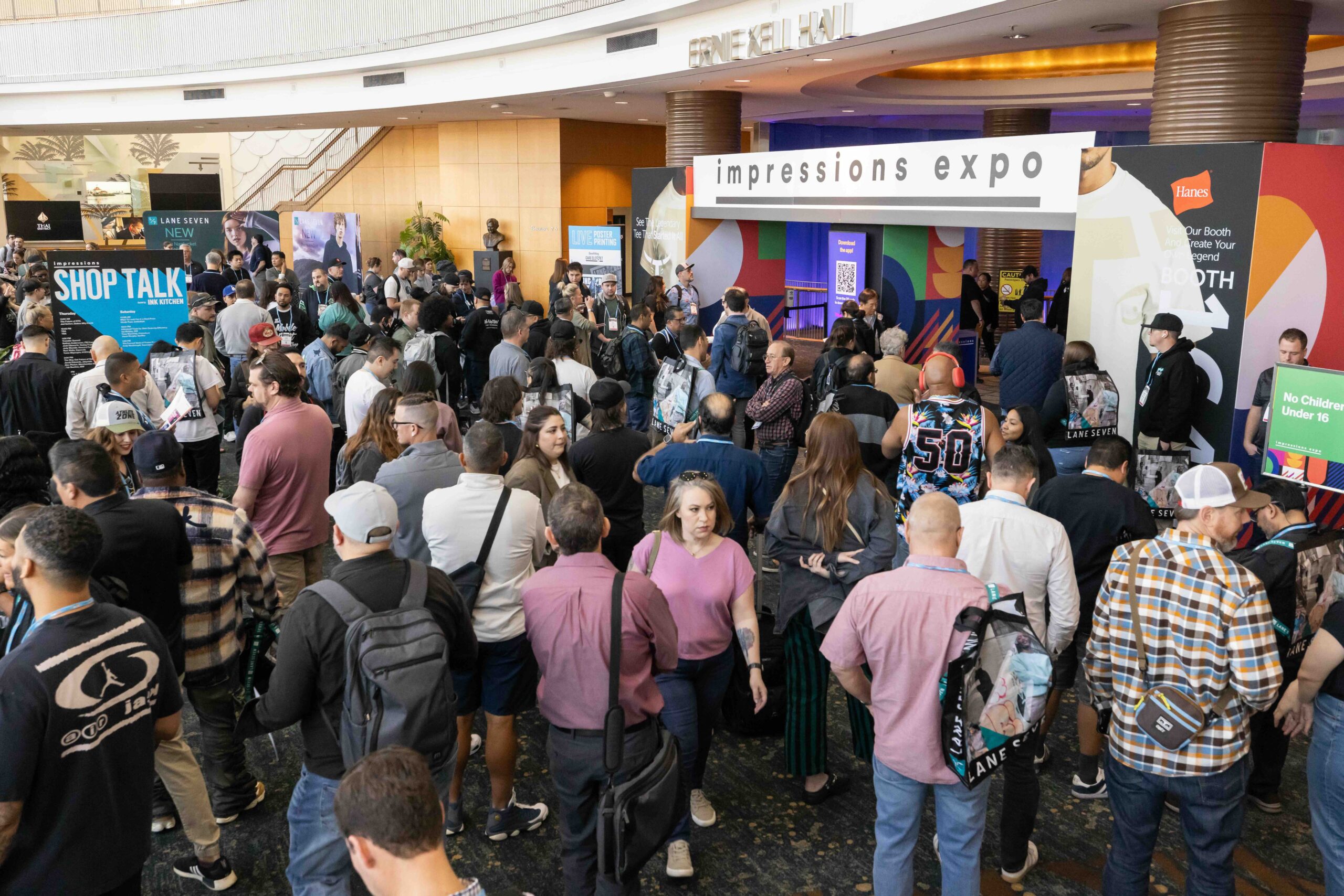 2026 Impressions Expo decorated apparel trade show, Long Beach, California