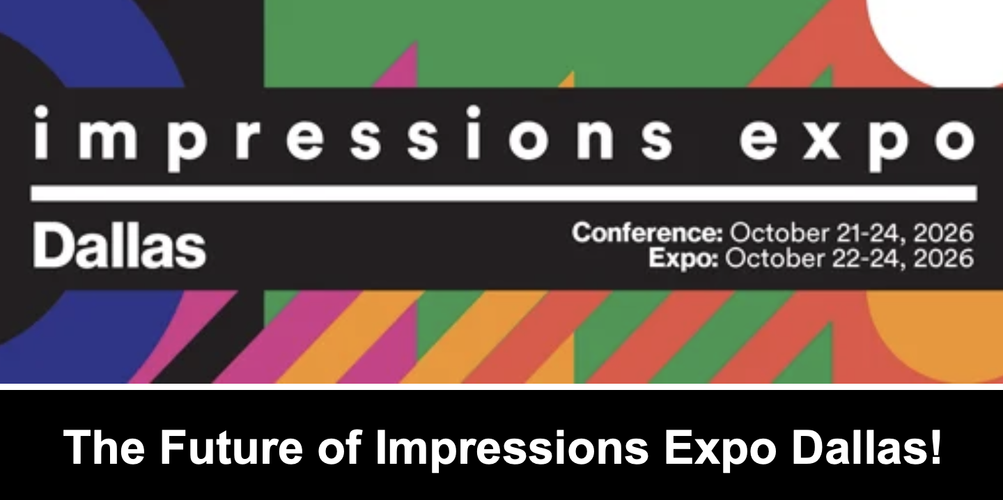 Impressions Expo Dallas, Texas, 2026, new location Dallas Market Center