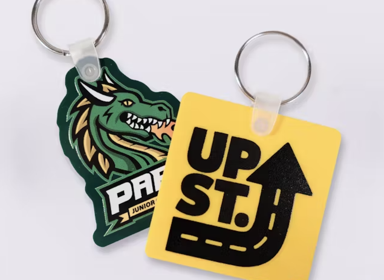 Ninja Transfers Custom Soft Vinyl Keychains