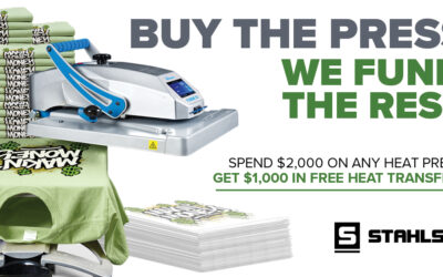 STAHLS’ Launches “Buy the Press, We Fund the Rest” Promotion Offering $1,000 in Free Transfers