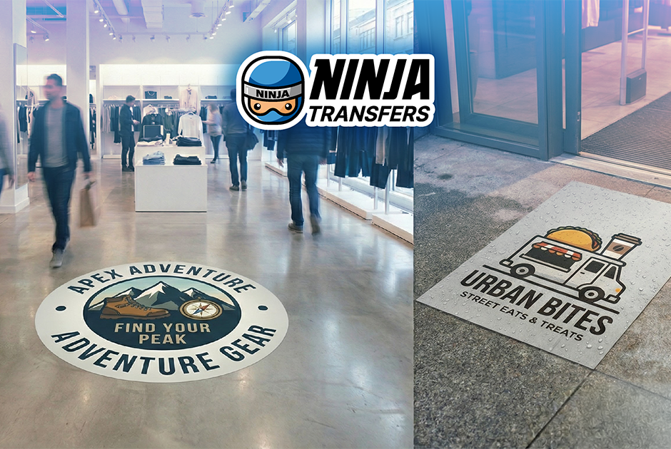 Ninja Transfers indoor outdoor graphics