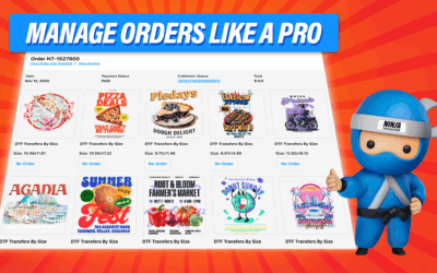 Custom DTF Specialist Ninja Transfers Introduces Cutting-edge Customer Account Dashboard