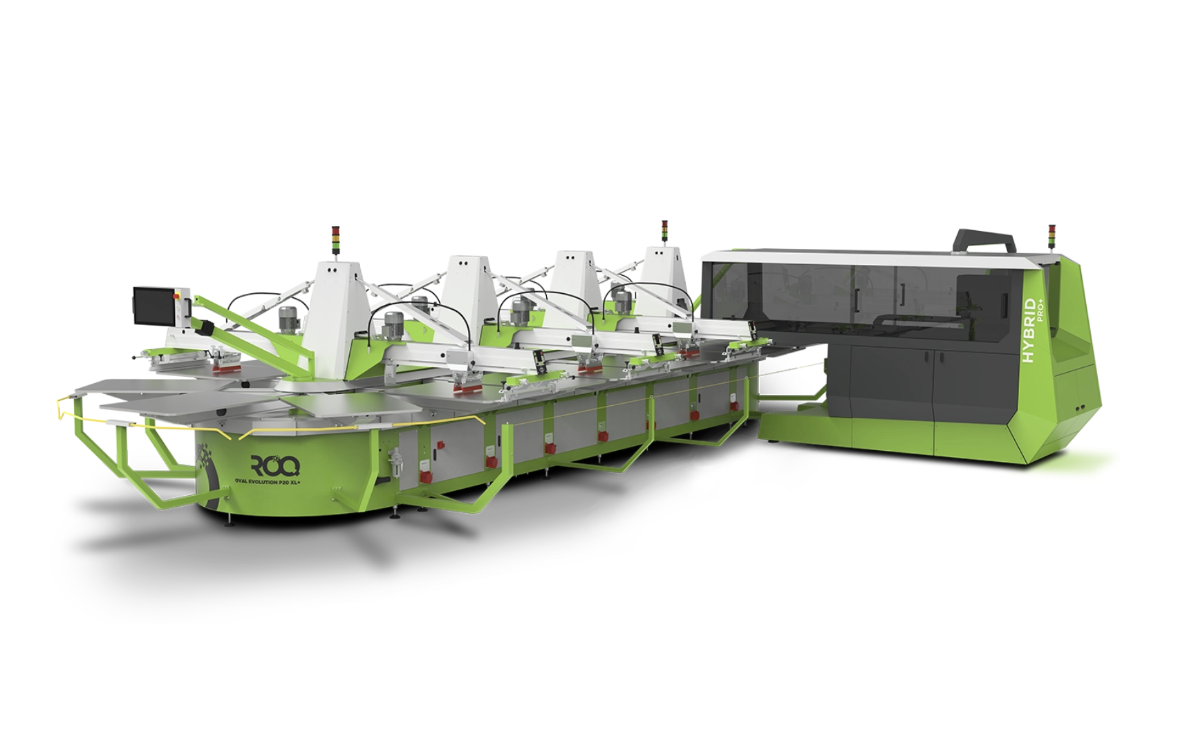 ROQ HYBRID PRO custom apparel decorating Platform