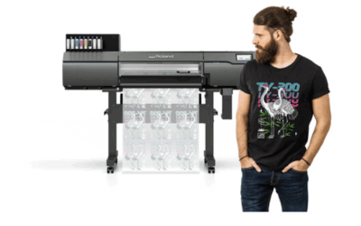 Roland DG Enhances TY-300 Direct-to-Film Printer for High-Volume Apparel Production