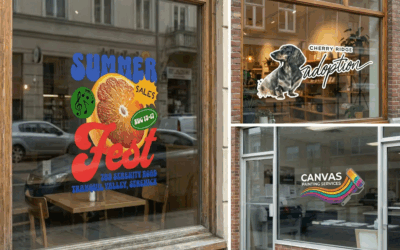 Ninja Transfers Launches Custom Window Clings for Flexible Signage Applications