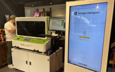 Inkcups Brings In-Store Direct-to-Object Personalization to LUSH Boston Holiday Activation