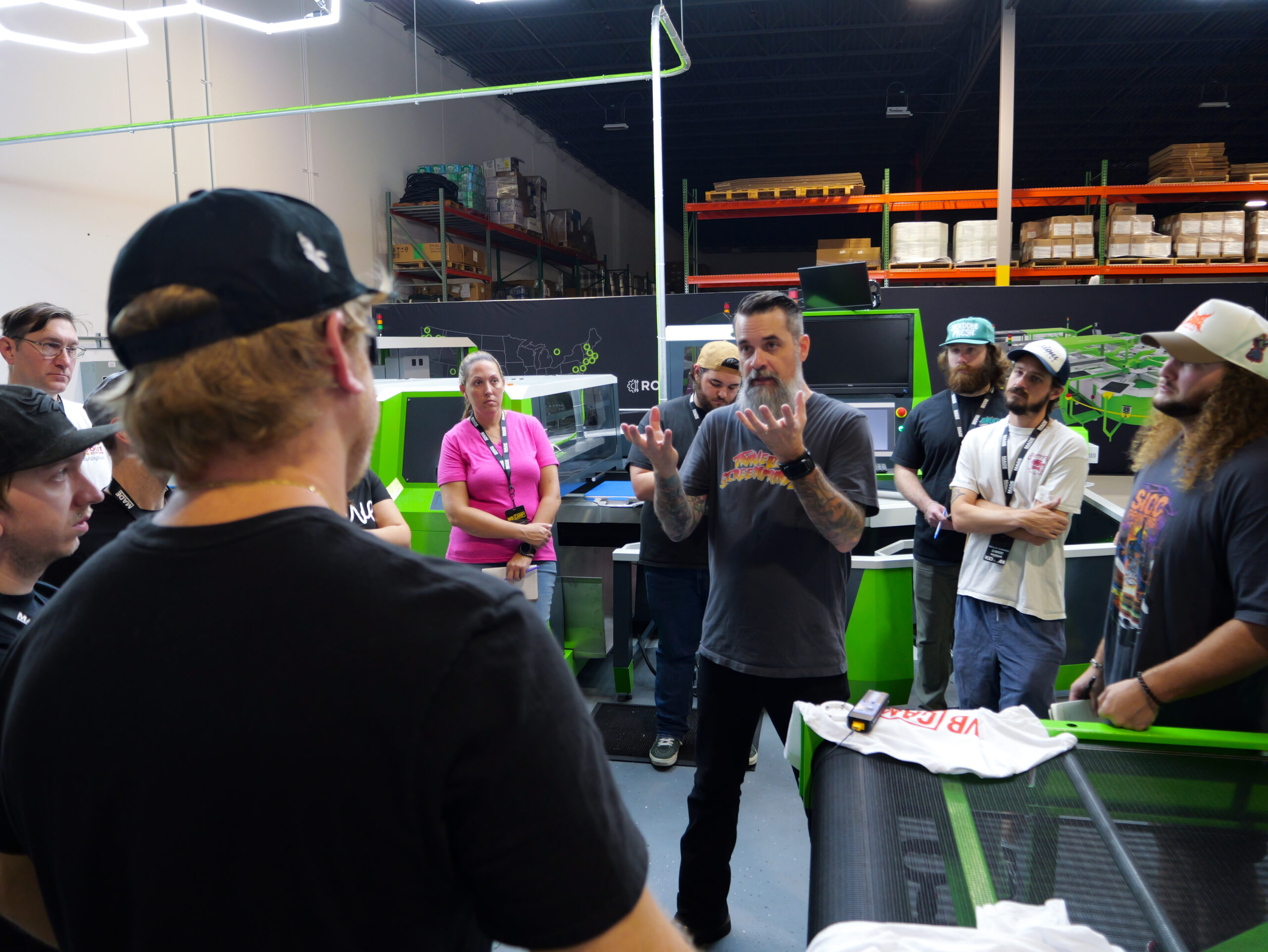 John MaGee The Traveling Screen Printer