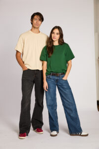 Models wearing Lane Seven's LS16005 unisex tee