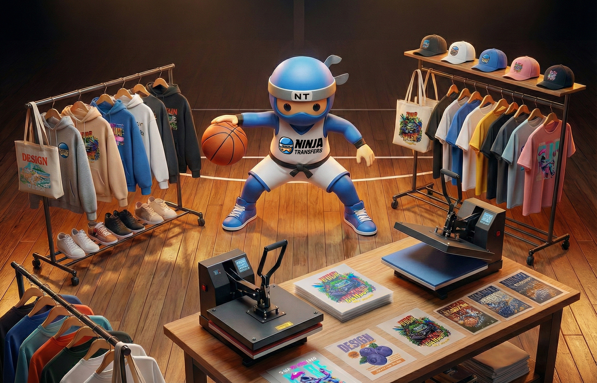 Ninja Transfers Official T-Shirt Transfer Partner of the NBA Philadelphia 76ers