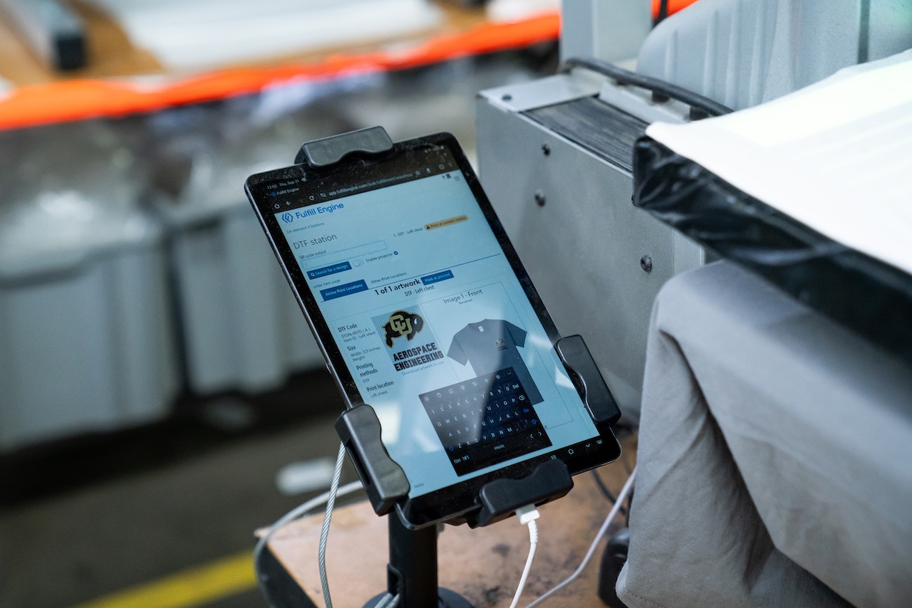 STAHLS fulfill engine e-commerce production management software decorated apparel shop