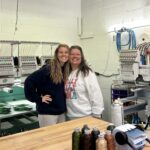 Graphic Reflections’ founder Sheri Blackiston (right) and her operations manager Amanda Patterson