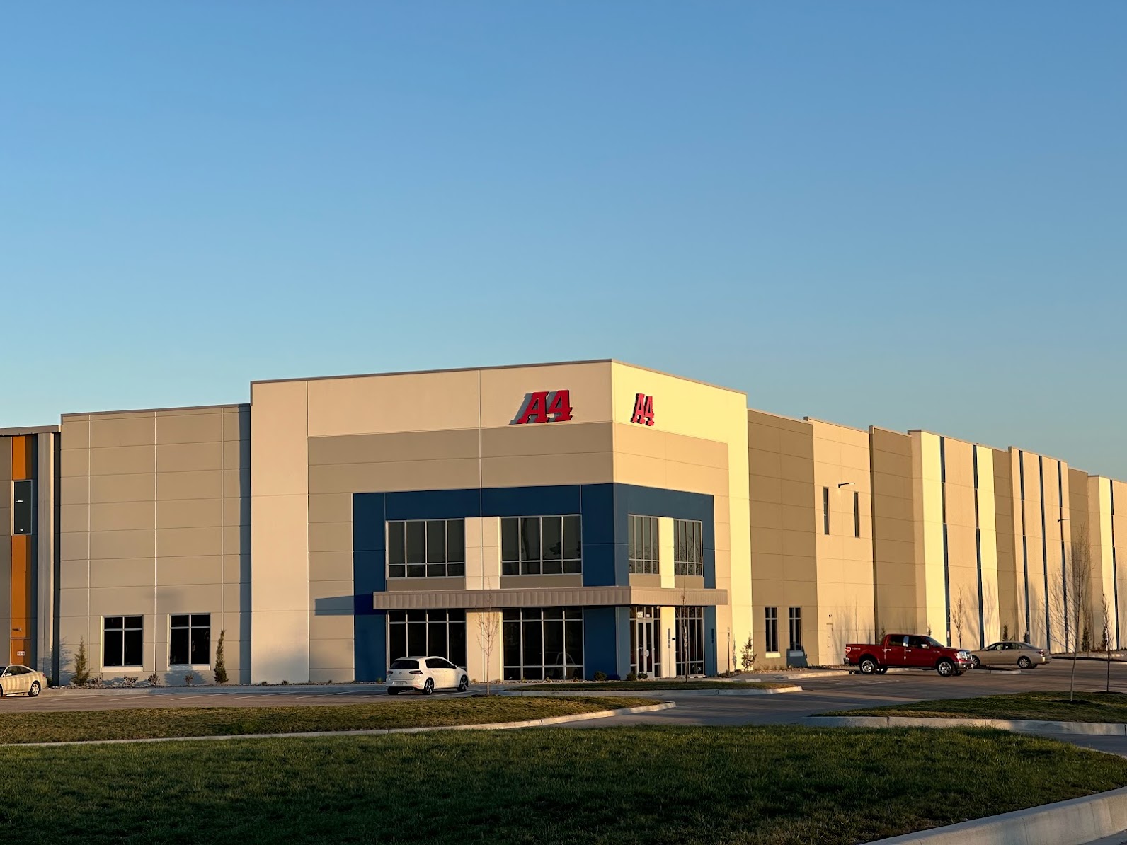 A4 distribution center in Kansas City, Missouri, expanding nationwide distribution of AWDis® and Woodbrook™ apparel.