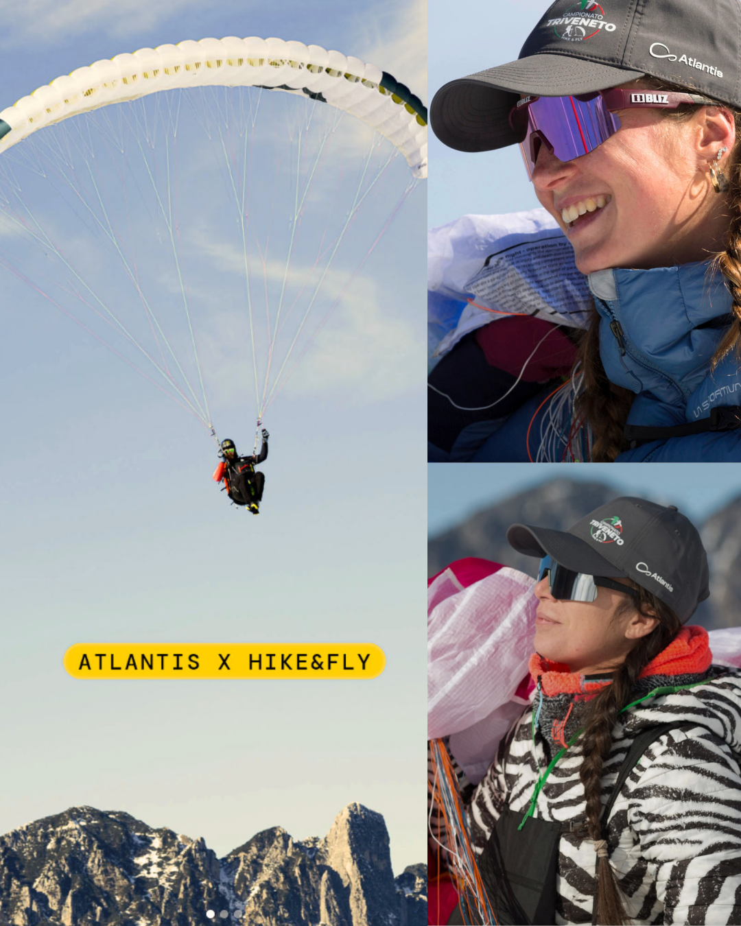 Atlantis Headwear Supports Triveneto Hike & Fly Championship With Sustainable Headwear Initiative