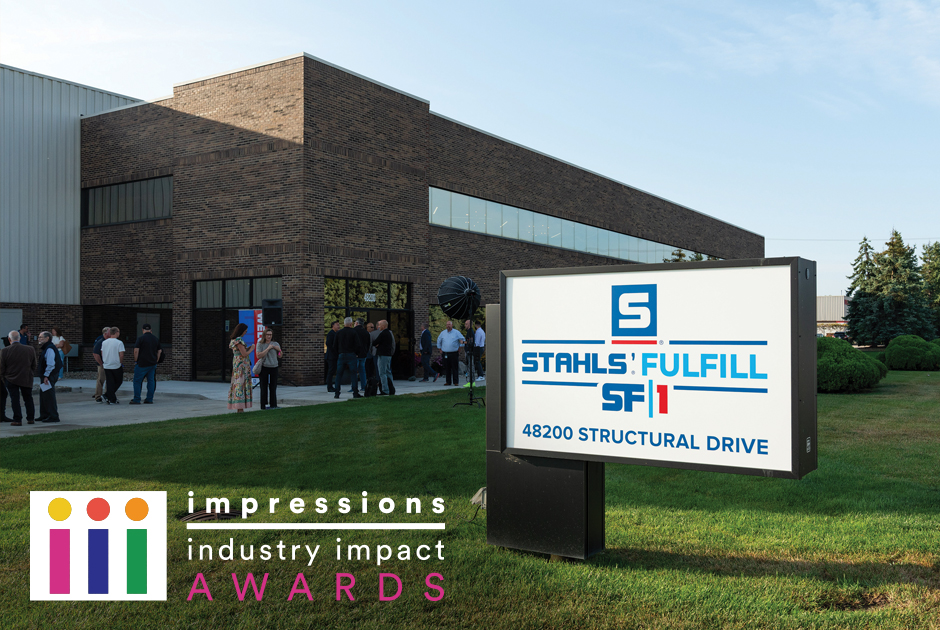 2026 Impressions Industry Impact (III) Awards STAHLS Fulfill ONE (SF-1) center