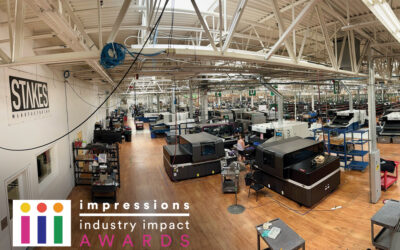 2026 III Awards – Best Custom Apparel Decorating Company with Sales of $1 Million or More Annually: Stakes MFG, Eastlake, OH 