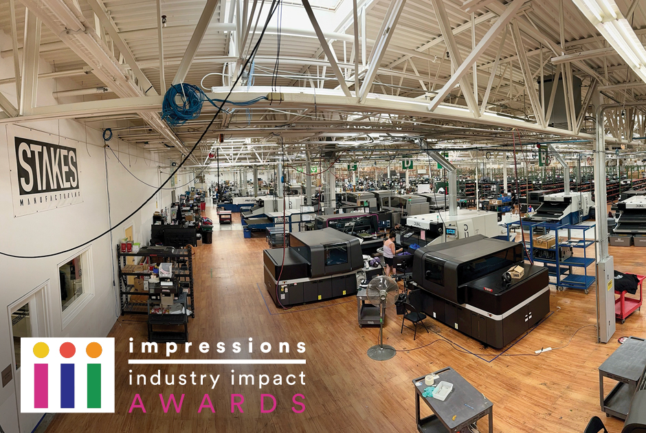 2026 Impressions Industry Impact Awards winner Stakes MFG