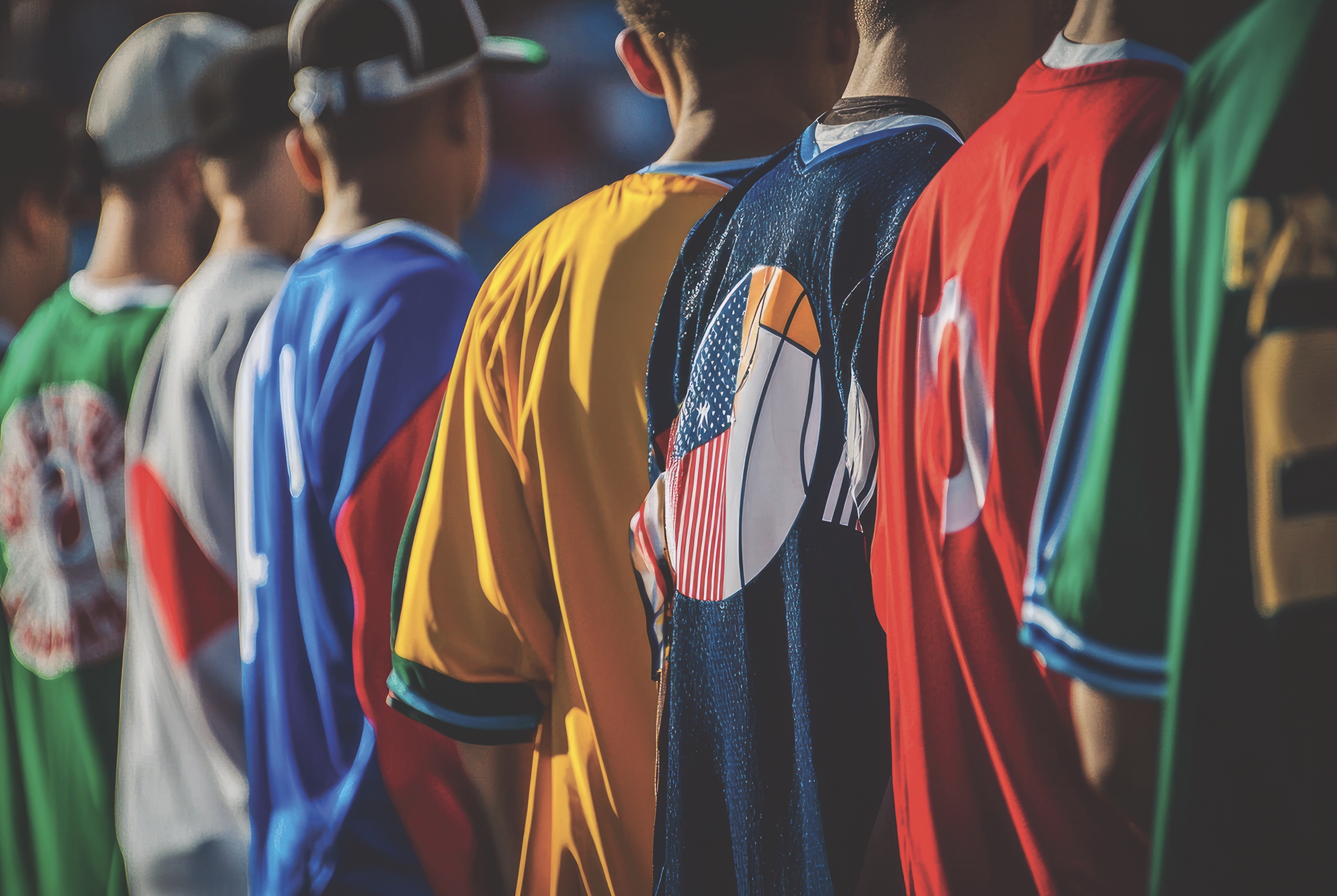 Heat Press decorated team uniforms