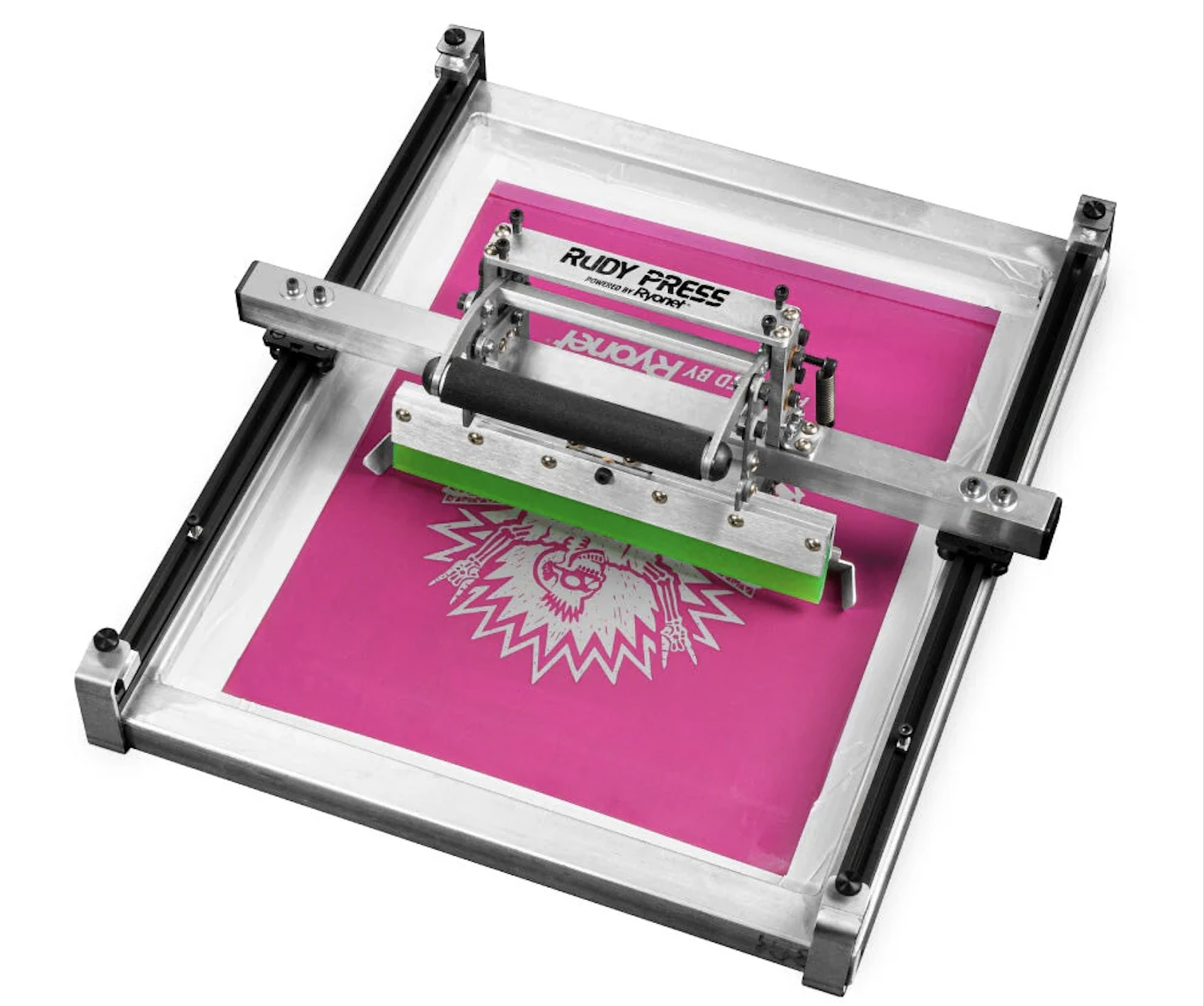 Rudy Press, powered by Ryonet Squeegee/Flood Bar Attachment