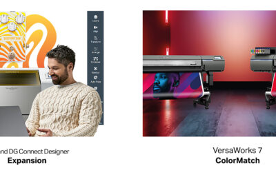 Roland DG Expands Connect Designer and Introduces VersaWorks 7 ColorMatch to Streamline Print Workflows