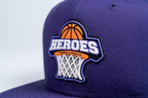 STAHLS Liquid3D heat press patch on a hat