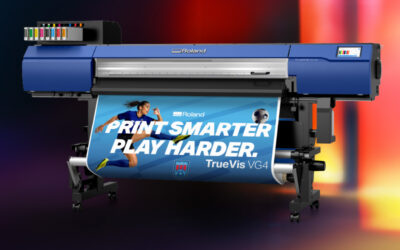 Roland DG Launches TrueVis VG4 Series with TR3 Inks for Smarter Eco-Solvent Print & Cut Production
