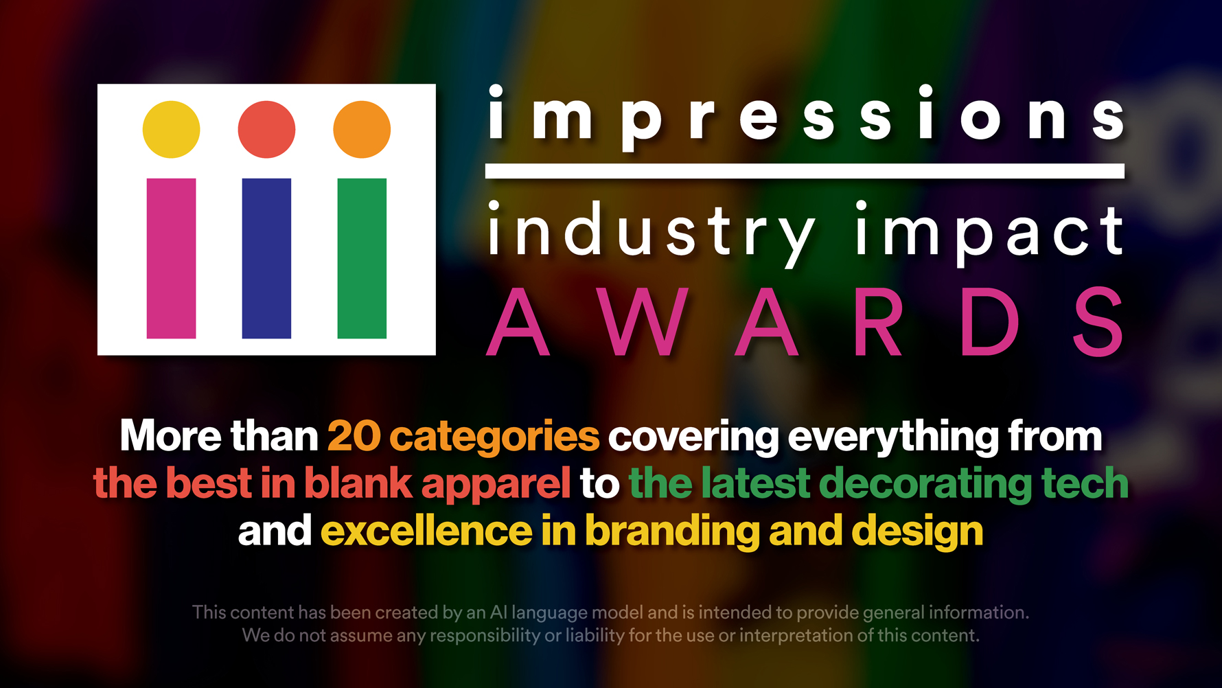 Impressions Magazine Impressions Industry Impact (III) Awards 2027