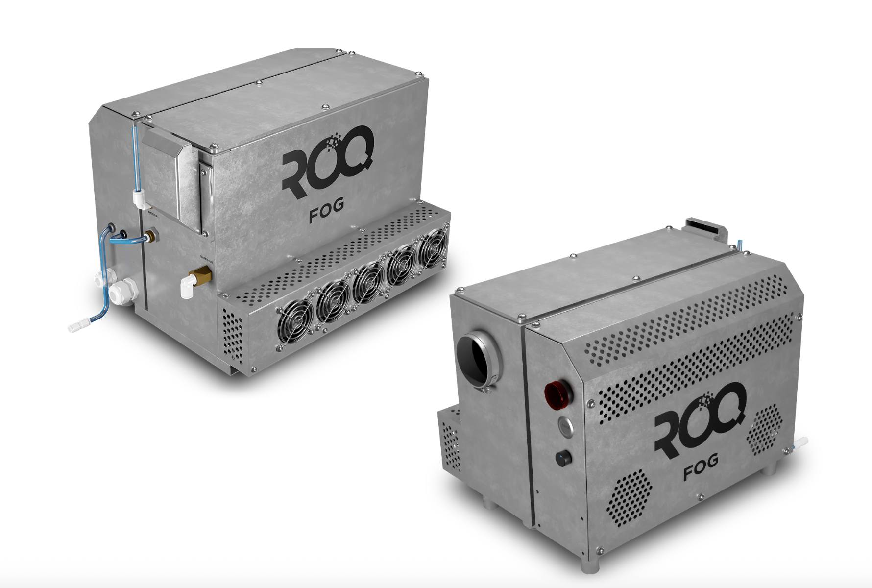 ROQ FOG Nebulizer for custom water based apparel screen printing