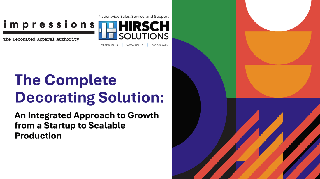 Impressions + hirsch solutions webinar