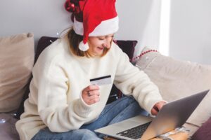 Holiday season custom decorated apparel online shopper