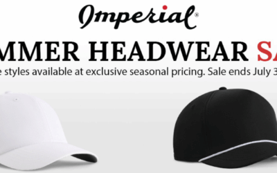Imperial Launches Summer Headwear Sale on Best-Selling Performance Caps Through July 31