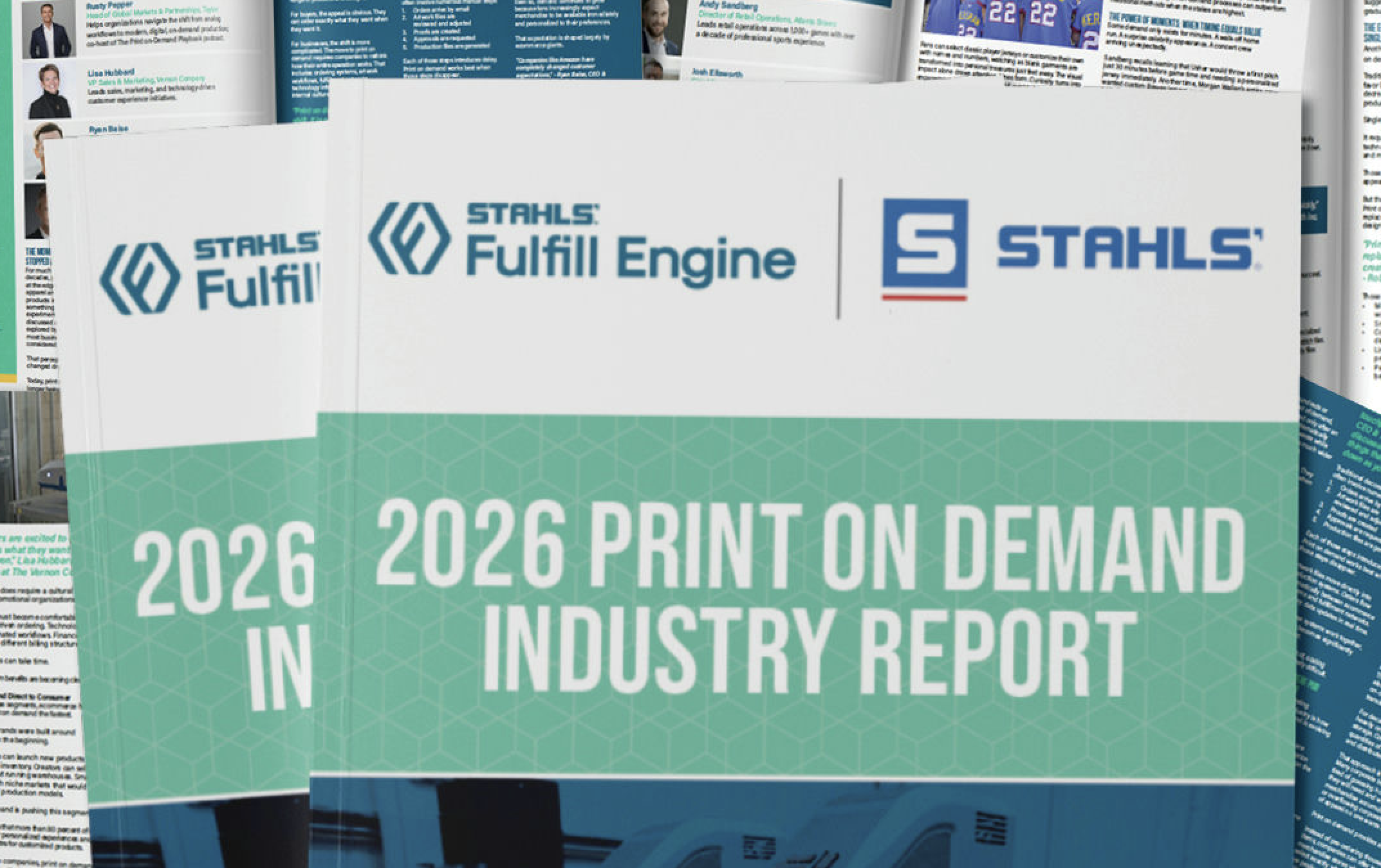 STAHLS’ 2026 Print on Demand Industry Report: The Insider's Guide to Scaling with On-Demand Printing