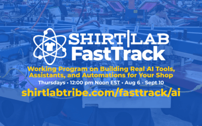 Shirt Lab Launches Six-Week AI Sprint Online Series for Apparel Decorators