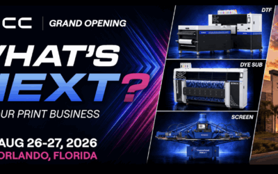 Apparel Decorating Equipment Manufacturer DCC Opening North American XPERIENCE CENTER