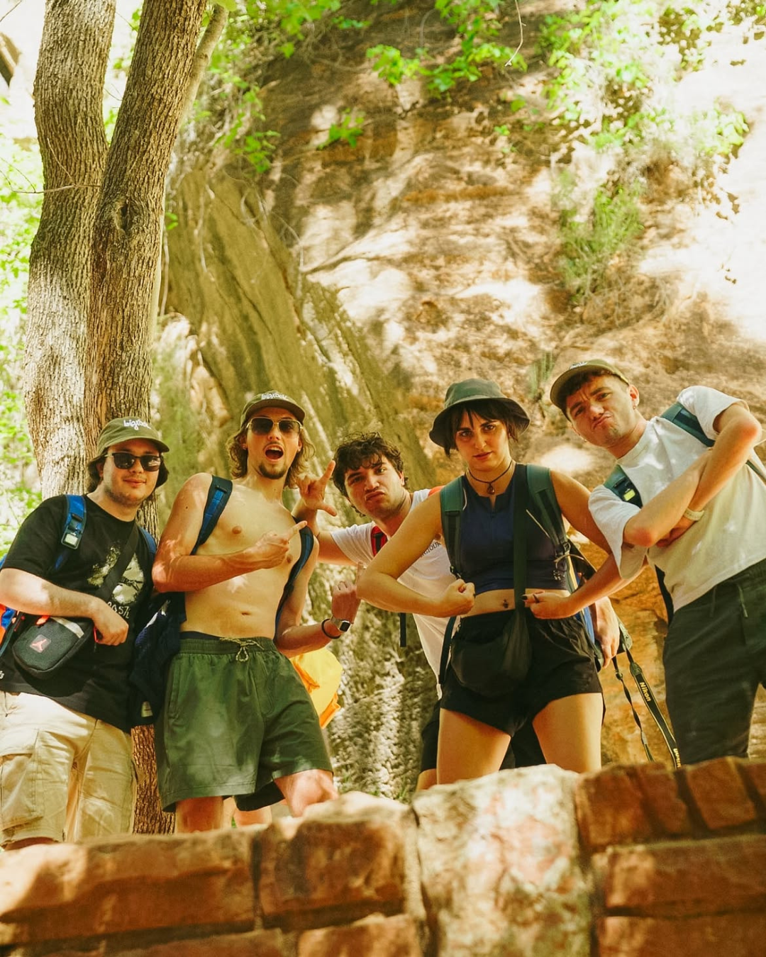 BigRock students wearing Atlantis Headwear caps during 2026 U.S. BigTour