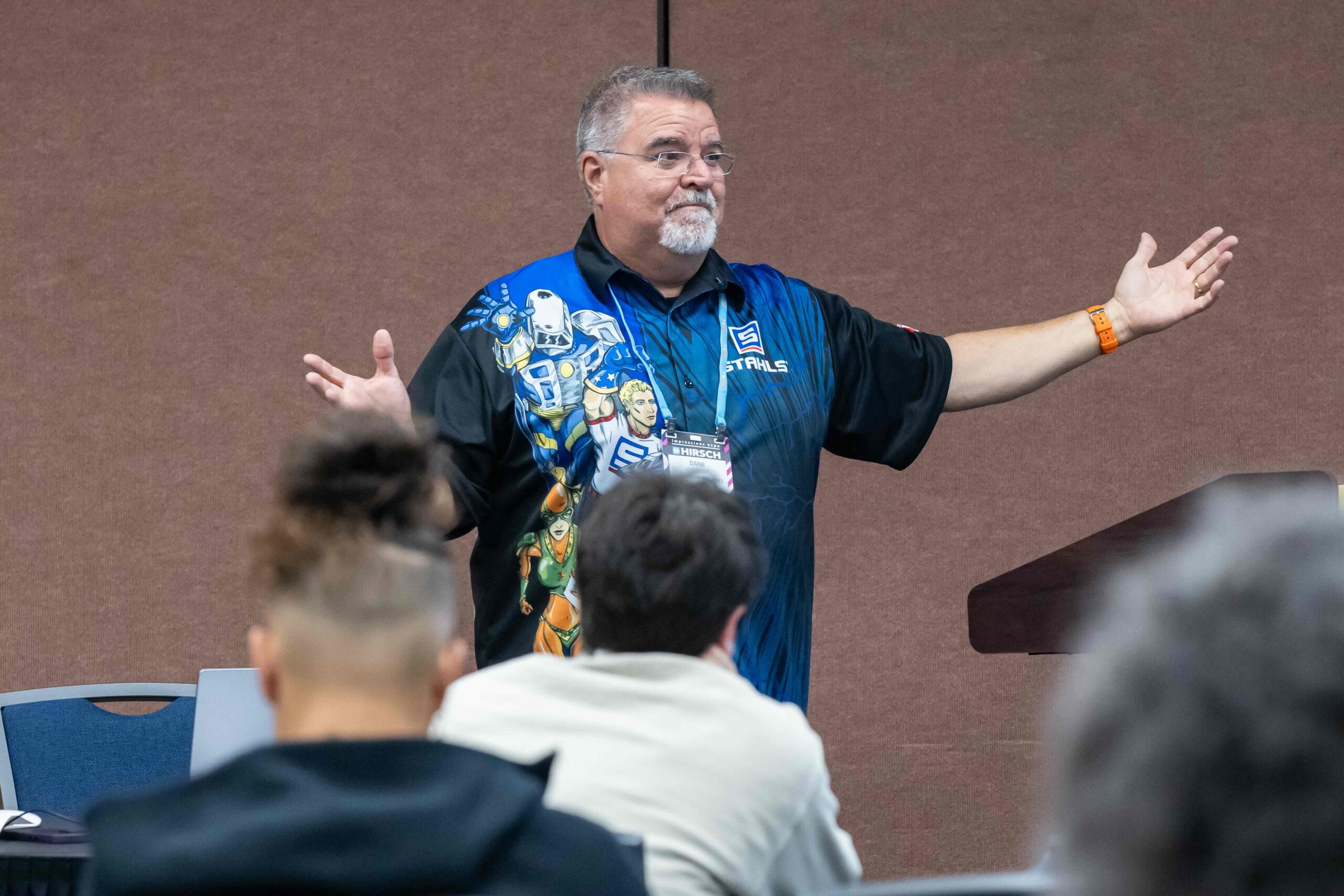 Dane Clement Impressions Expo professional eduction conference speaker