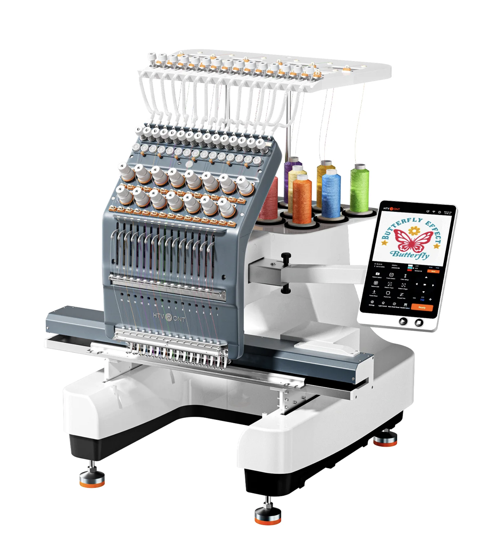 HTVRONT Announces Launch of E15 15-Needle Embroidery Machine